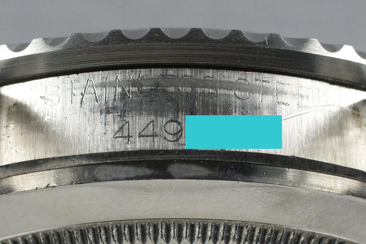 1964 Tudor Submariner 7928 Chapter Ring Dial