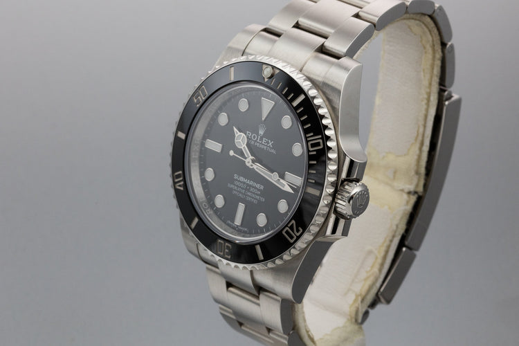 2018 Rolex Ceramic Submariner 114060 with Box and Papers