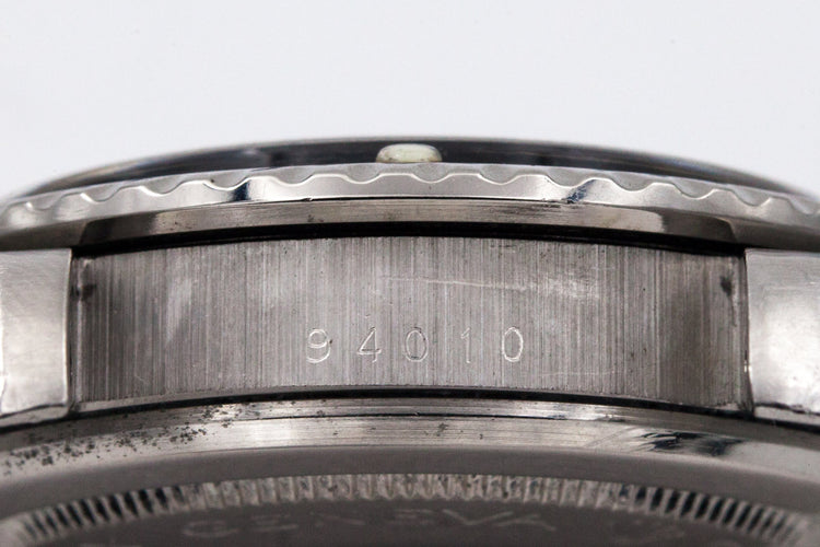 1981 Tudor Submariner 94010 Black Snowflake Dial