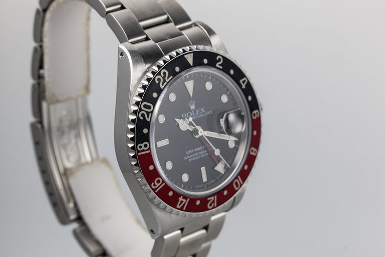 1995 Rolex GMT-Master II 16710 with faded Coke Bezel