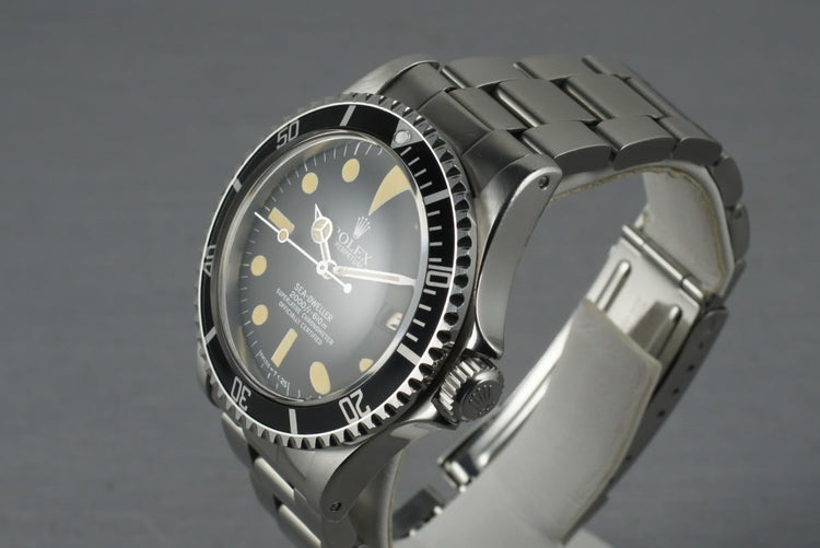 Rolex Sea Dweller 1665 with creamy luminous