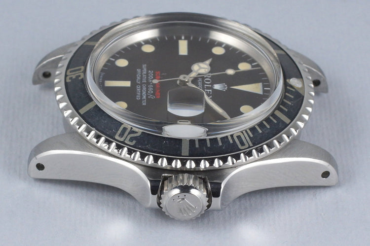 1969 Rolex Red Submariner 1680 BROWN Mark II Dial