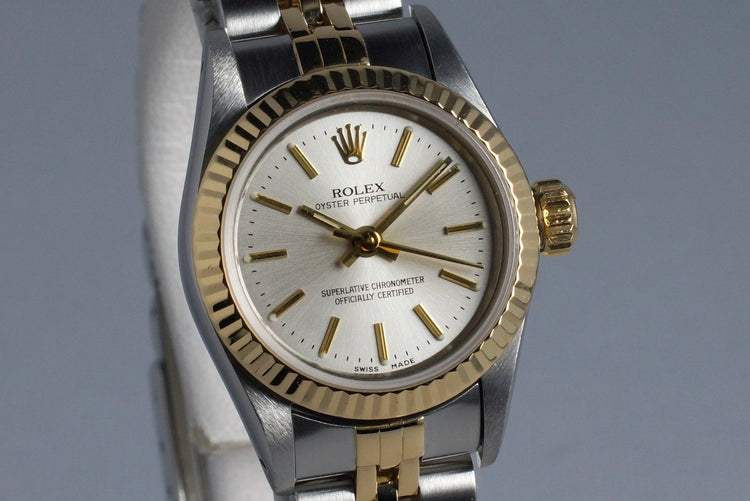 1989 Rolex Ladies Two Tone Oyster Perpetual 67193