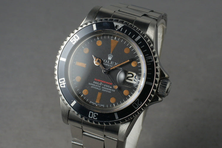 1970 Rolex Red Submariner 1680 Mark IV