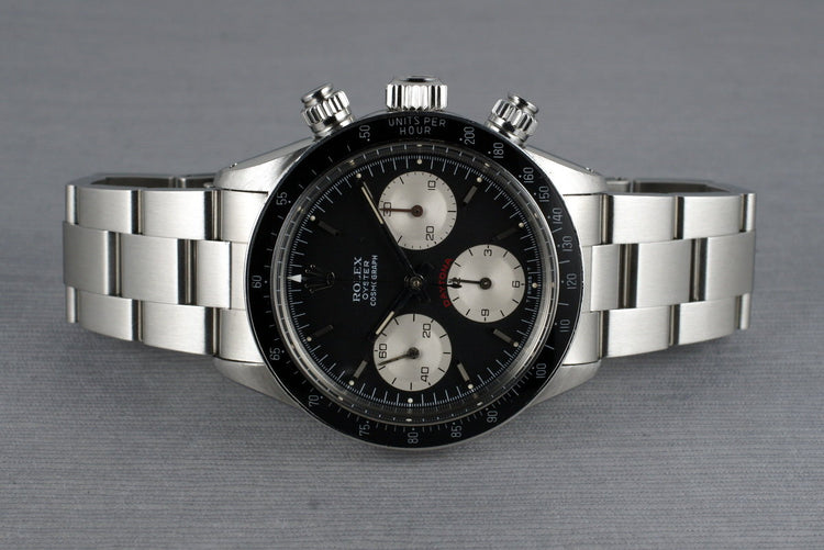 1985 Rolex Daytona 6263 Small Red Daytona Dial with RSC Papers