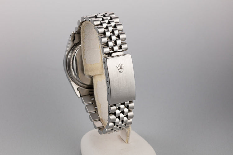 1966 Rolex DateJust 1603 Silver Linen Sigma Dial