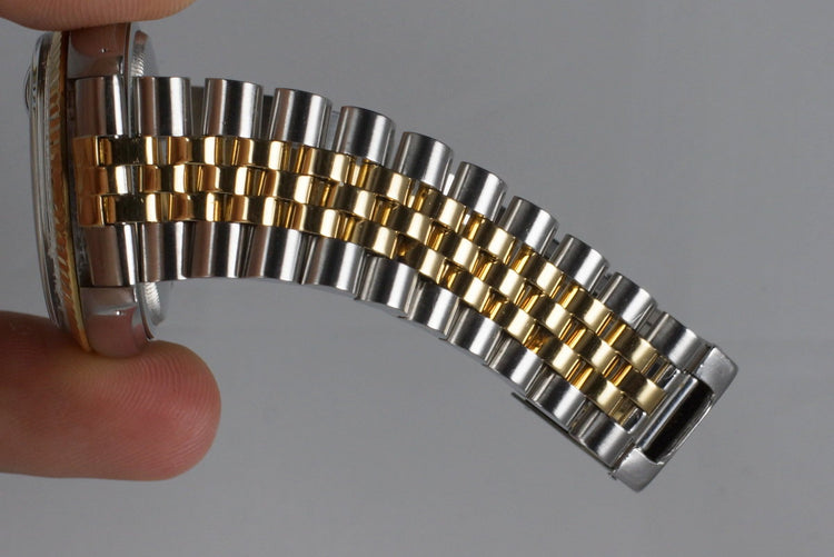 1983 Rolex Two Tone DateJust 16013 Champagne Tiffany & Co. Dial