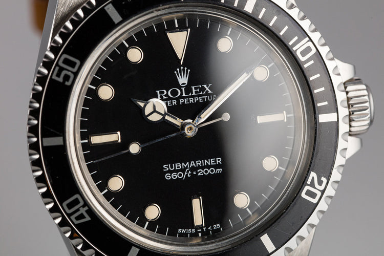 1986 Rolex Submariner 5513