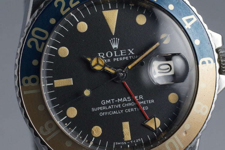 1971 Rolex GMT 1675 Mark I Dial
