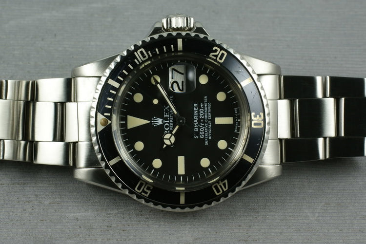 Rolex Submariner 1680 Mark 1 White Dial
