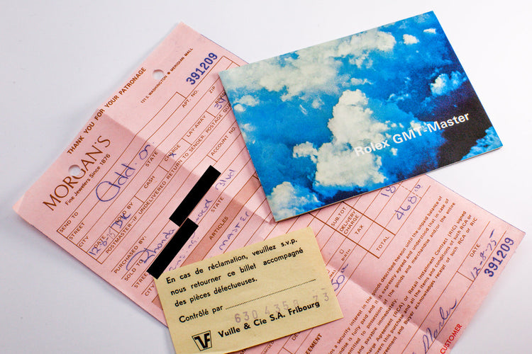 1972 Rolex GMT 1675 Matte Black Dial