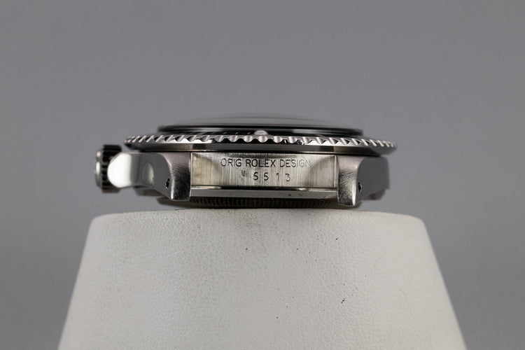 1985 Rolex Submariner 5513 with "Spider" Dial