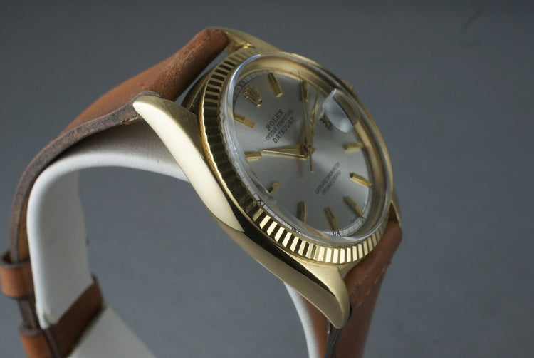 1963 Rolex Mens 18K DateJust 1601