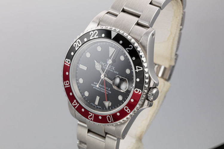 2002 Rolex GMT-Master II 16710 "Coke" with Box