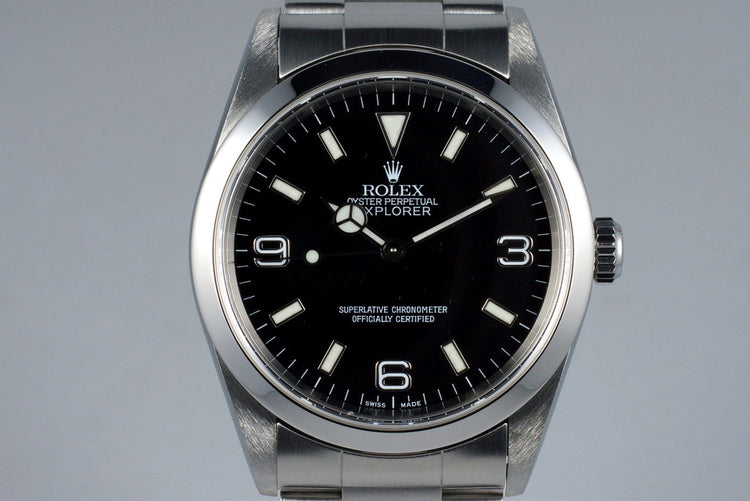 1999 Rolex Explorer 14270 with Box and Papers
