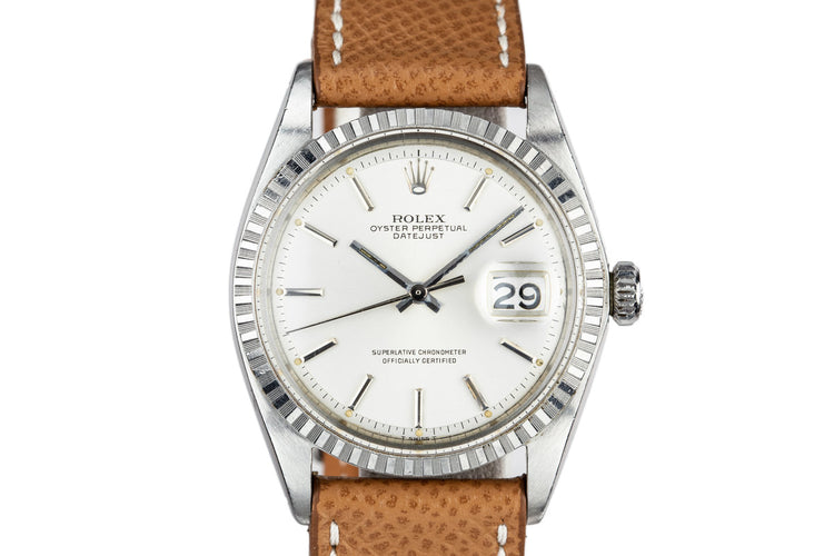 1968 Rolex DateJust 1603 Silver dial