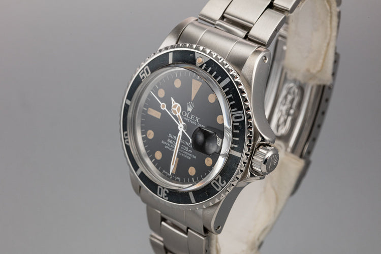1975 Rolex Submariner 1680 with Mark 1 Dial
