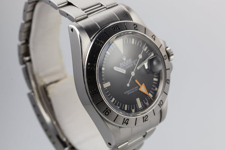 1974 Rolex Explorer II 1655 with Mark II Dial with Rolex Service Papers