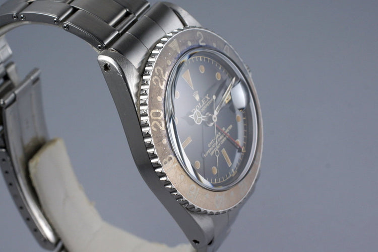 1961 Rolex GMT 1675 PCG Gilt Chapter Ring