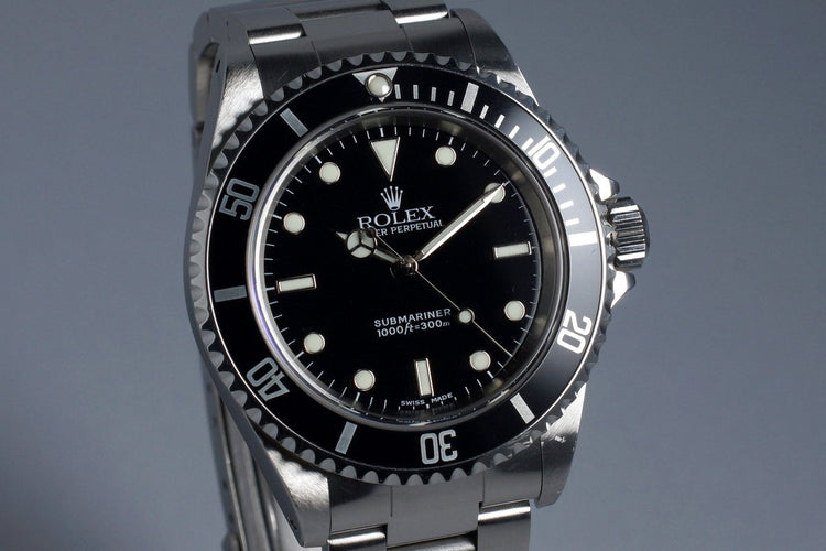2002 Rolex Submariner 14060M