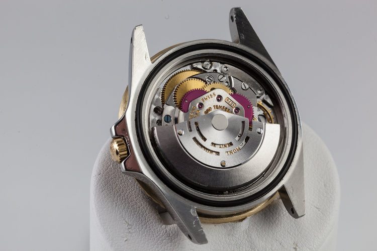 1979 Rolex Two Tone GMT 1675 Black Nipple Dial