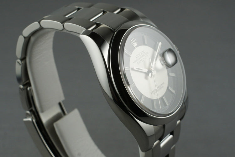 2006 Rolex Datejust 116200 Tuxedo Dial with Box and Papers