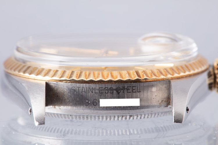 1974 Vintage Rolex DateJust 1601 Gold Dial