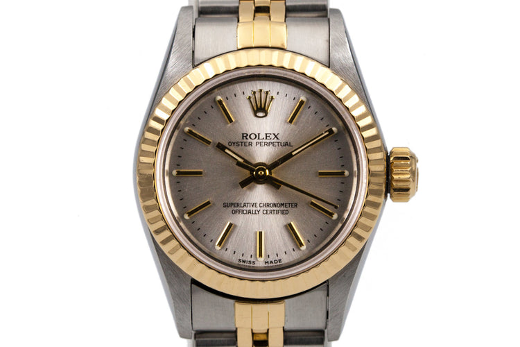 1989 Rolex Ladies Two Tone Oyster Perpetual 67193