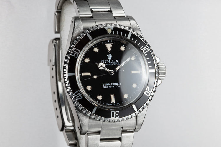 1987 Rolex Submariner 5513 Glossy Dial