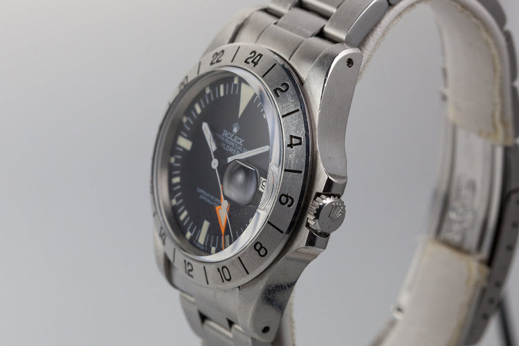 1973 Rolex Explorer II 1655 Mark 2 Dial with Unpolished Case