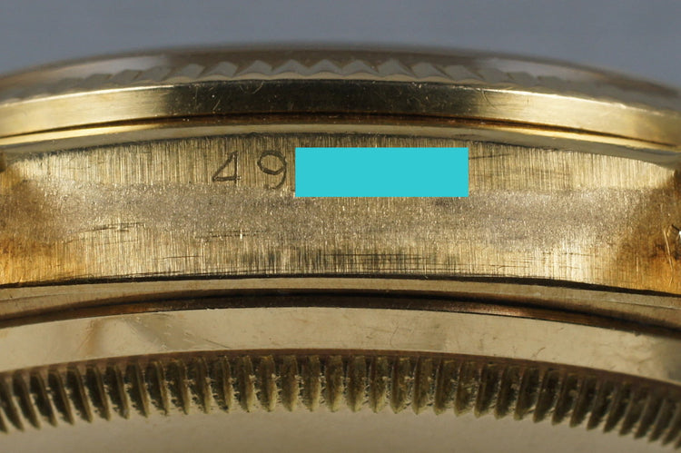 1954 Rolex 18K YG Datejust 6305-1