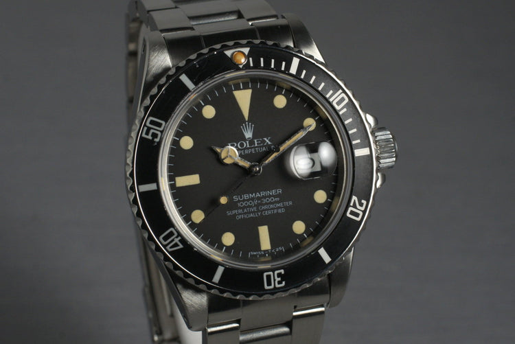 1981 Rolex Submariner 16800