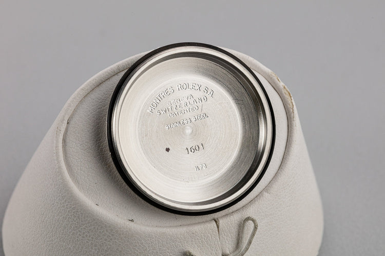 1970 Rolex DateJust 1601 with Silver No Lume Dial