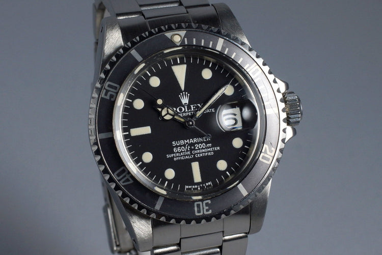 1978 Rolex Submariner 1680 with Box and Papers