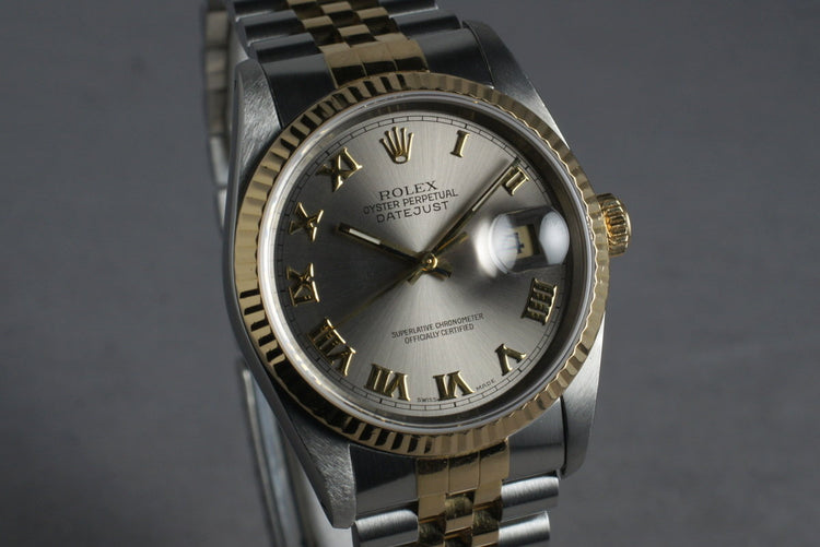 1990 Rolex 18K/SS DateJust 16233