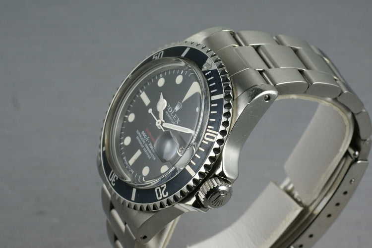 Rolex Red Submariner 1680 Mark V