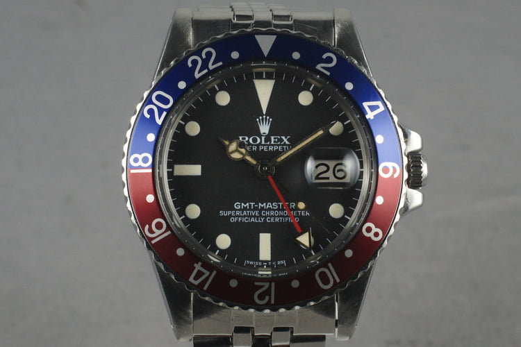 1979 Rolex GMT-Master 16750