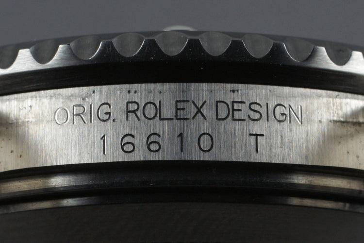 2006 Rolex Submariner 16610 with Box and Papers