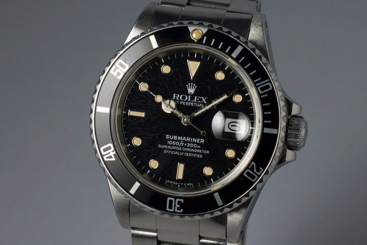 1986 Rolex Submariner 168000