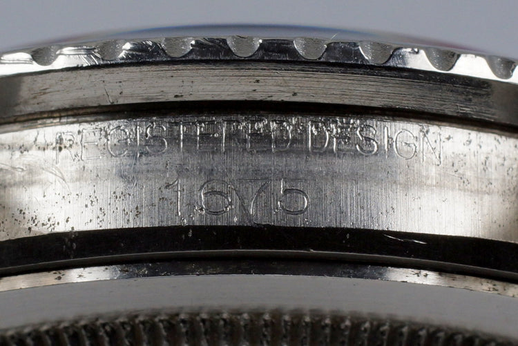 1965 Rolex GMT 1675 Brown Glossy Gilt Dial with Fuchsia Insert