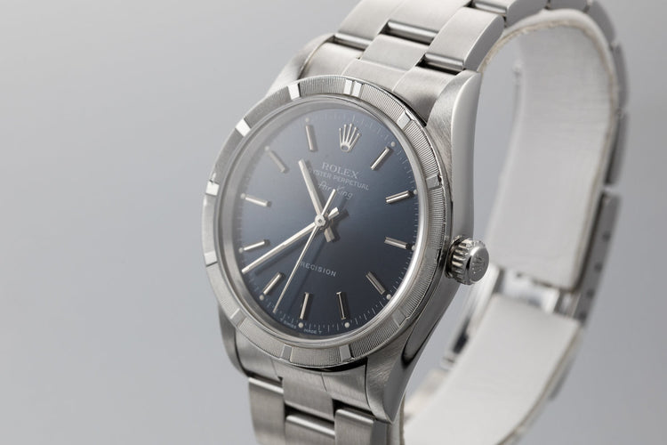 1997 Rolex Air-King 14010 Blue Dial