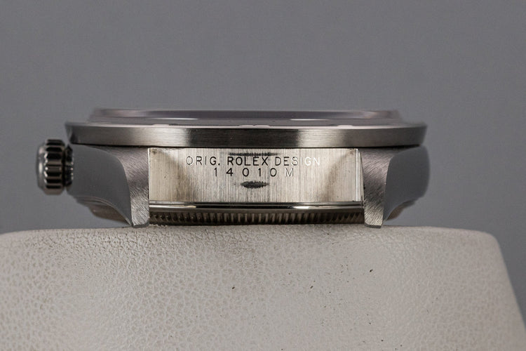 2001 Rolex Air-King 14010M Black Dial