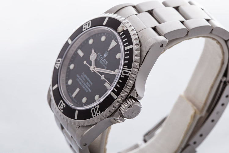 2006 Rolex Submariner 14060M 4 Line Dial