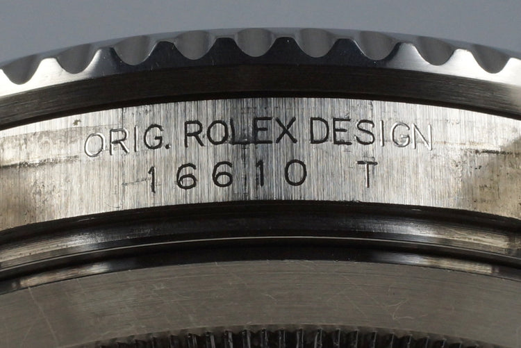 2005 Rolex Green Submariner 16610V