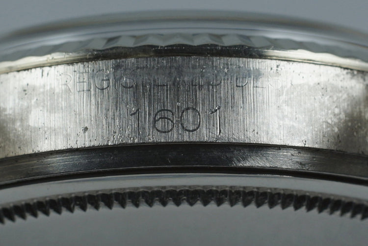 1971 Rolex DateJust 1601 with Matte Gray Dial