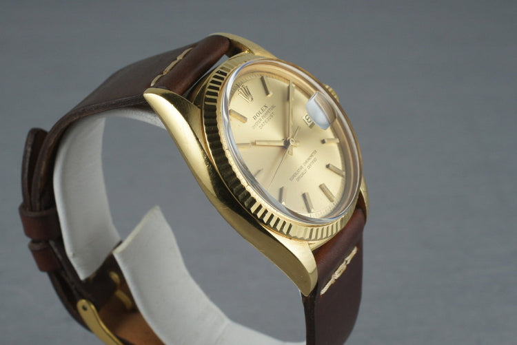 1972 Rolex Datejust 1601 18K