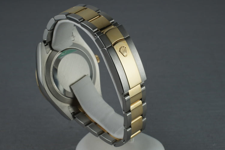 Rolex Datejust II 116333 with Champagne Diamond Dial