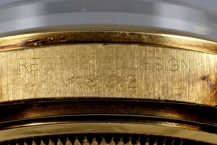 1972 Rolex YG Day-Date 1802 Silver Sigma Dial