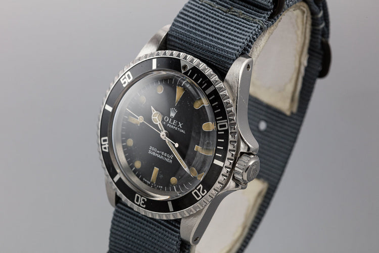 1967 Rolex Submariner 5513 with Meters First Dial