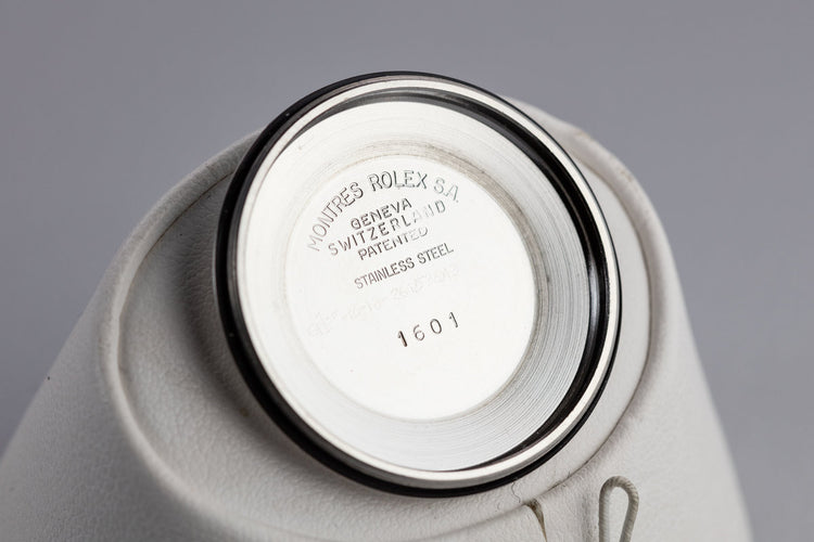 1972 Rolex DateJust 1601 with Silver Sigma Linen Dial